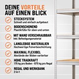 thumbnail of Monzana 2x Schwerlastregal 180x90x60cm 875kg 5 MDF-Platten