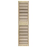 thumbnail of vidaXL Kastdeur 2 pcs Naturel 140.5 x 2 x 59.5 cm Massief grenenhout