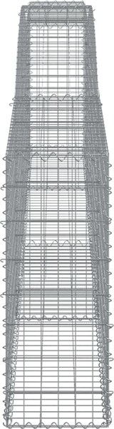 thumbnail of vidaXL Gabionen mit Hochbogen 5 Stk. 400x30x80/100cm Verzinktes Eisen