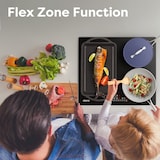 thumbnail of CIARRA Placa de inducción Flex de 60 cm Placas de cocción Placa de inducción integrada de 4 zonas BOOST Flex Zone VM4BFBIH