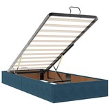 thumbnail of vidaXL Ottoman-Bett mit Matratzen & LEDs Dunkelblau 180x200 cm Samt