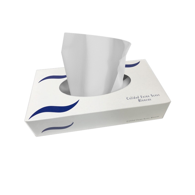 MONOUSO - Pañuelo Facial Tissue 2 Capas Estuche 100 Uds (1 Estuche)