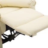 thumbnail of Sillón Relax Reclinable Tapizado en PU Butaca de Salón con Reposapiés Retráctil Respaldo Alto Resposabrazos y Asiento Acolchados Grueso 80x97x107 cm