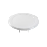 thumbnail of GILAC Couvercle plat pour conteneur rond HACCP 75 L et baquet 50 L - 75 L - Blanc G616421