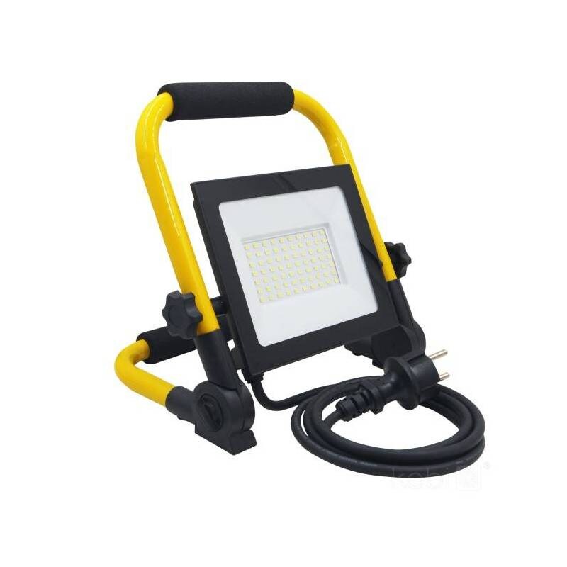 Projecteur de chantier LED TIGRA PORTABLE 50W 4000K IP54 blanc naturel