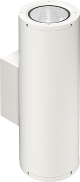 thumbnail of Sunset XL Dual-LED-Wandleuchte, 32 cm, 16 W, Schalter, Farbtemperatur 2700 K/3200 K/4000 K, mattweiß, Schutzart IP65 - Beneito & Faure