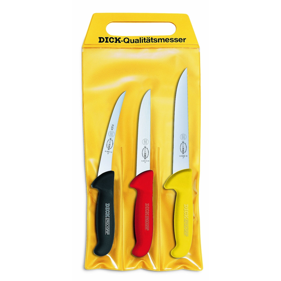DICK Messersatz, 3-tlg. Zerlegemeisterschaft / ERGOGRIP, VPE: 1