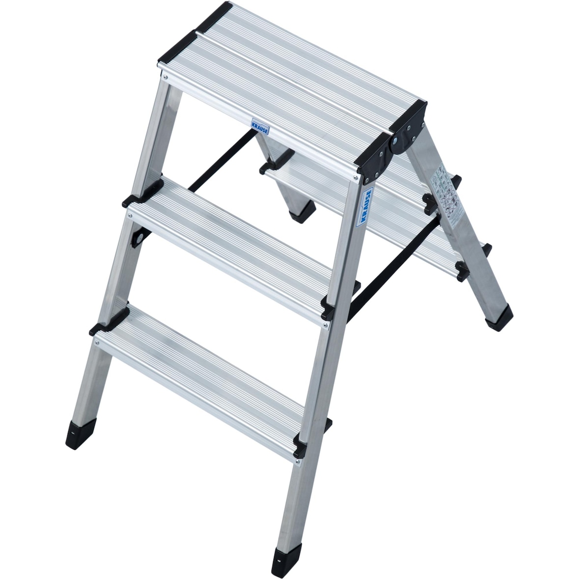 MONTO Stufen-DoppelLeiter Dopplo, Stufen 2 x 3, Arbeitshöhe 2,20 m