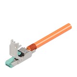 thumbnail of EasyLan fixLink connector RJ45, Cat.6A (ISO/IEC) Zilver