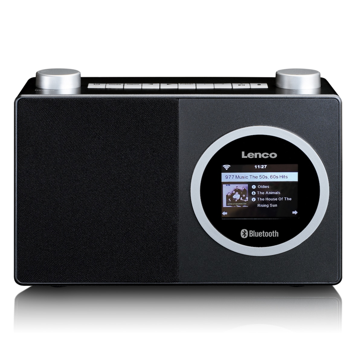 Lenco DIR-70BK - Internetradio mit Farbdisplay und Bluetooth - Schwarz