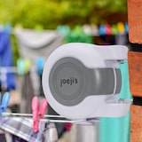 thumbnail of JOEJI’S KITCHEN Wand-Wäscheleine Doppelte 15 Meter ausziehbare Wäscheleine / 2 x 15m Outdoor/Wäscheständer Wandmontage mit Schrauben, Wäschetrockner