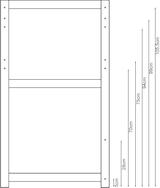 thumbnail of QUICK STAR Waschmaschinenregal 74x65x111cm