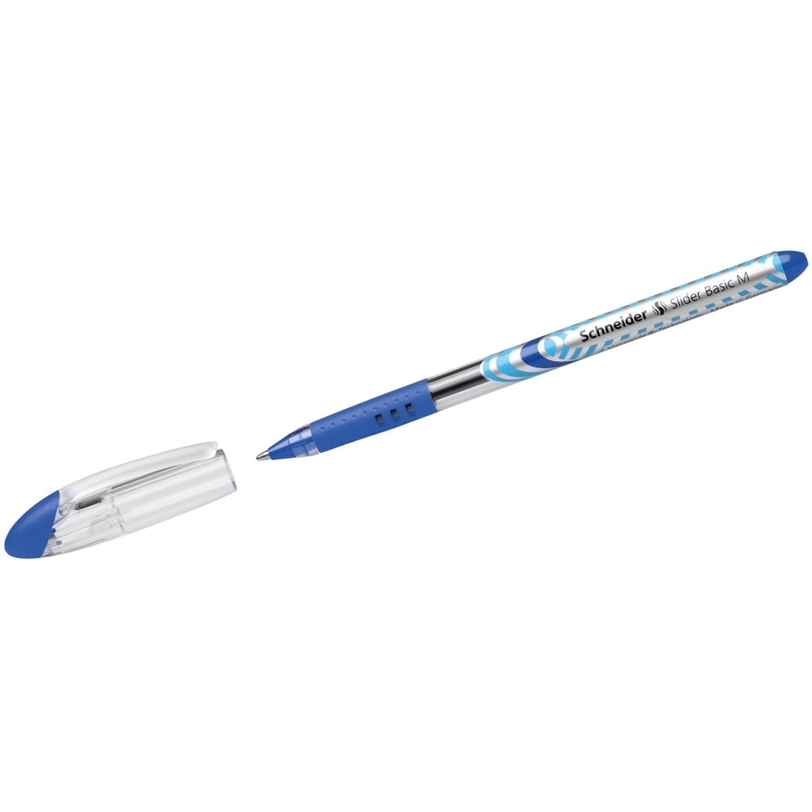 Kugelschreiber SLIDER mit Soft-Grip-Zone, 1,0 mm blau