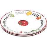 thumbnail of Grote Pizzaborden Italia ø 30CM - Rood en Groen - Italiaanse Prints - Set van 2