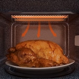 thumbnail of Cecotec Microondas blanco ProClean 3120. 20 L, Con Grill y Revestimiento Ready2Clean para mejor limpieza, Tecnología 3DWave