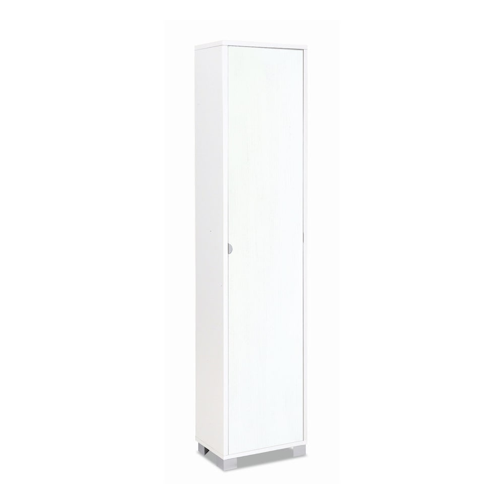 SARMOG COLONNA 1 ANTA KIT L43 P29 H190 in truciolare nobilitato color bianco fiammato