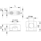 thumbnail of OBO Bettermann SOM-Schelle 3081 LGR 2124254