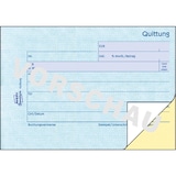 thumbnail of AVERY Zweckform Quittungsformulare 1736 DIN A6 quer Perforiert N/A 40 Blatt