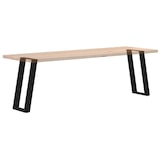 thumbnail of Helloshop26 - Juego de 2 patas de consola modernas estables y en ángulo en forma de U 38 x 72 cm acero negro 02_0057062