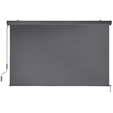 thumbnail of tectake Estor vertical ELOISE con 2 soportes de pared - 180 x 250 cm gris oscuro