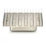 thumbnail of Stampo per pane Rigato (Brescianina) in acciaio inox dimensioni 10x8 cm