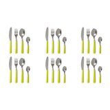 thumbnail of Excelsa set 24 couverts Fashion acier vert