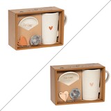 thumbnail of Coffret à thé Sangam 40 cl -  40.00 cl Crème / Ivoire Rond Porcelaine Table Passion 12.00x8.00 cm