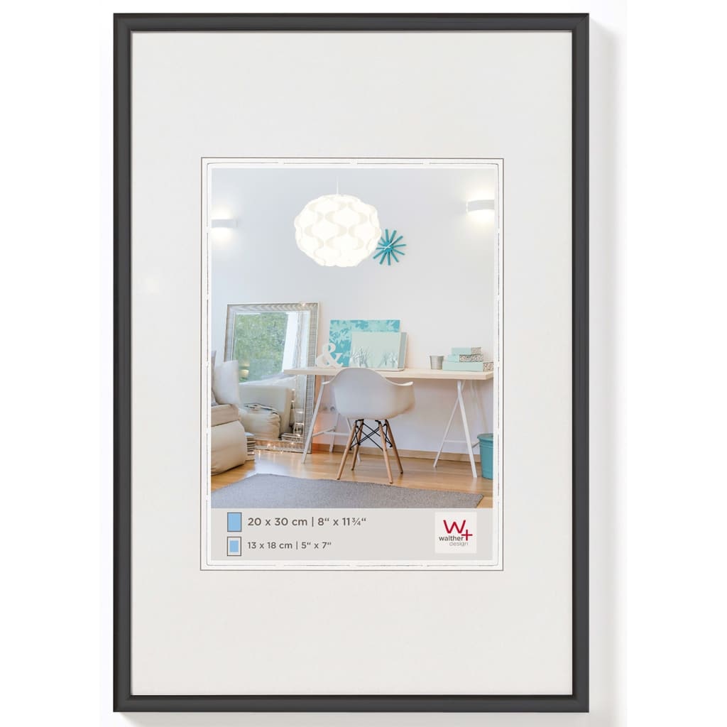 New Lifestyle Kunststof Fotolijst 50x60 cm ZWART