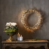 thumbnail of LED Lichtkranz Fizzy Fenster Türschmuck 50 LED D: 45cm für Innen gold