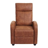 thumbnail of TV-fauteuil HWC-F76, relaxfauteuil, verstelbare relaxfunctie stof/textiel ~ vintage suède imitatie