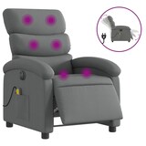 thumbnail of vidaXL Massagesessel Elektrisch Dunkelgrau Stoff