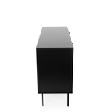 thumbnail of Dressoir KARBY S 120x40x75 cm 6 laden zwart hjh LIVING