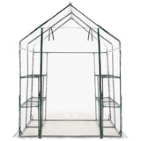 thumbnail of vidaXL Gewächshaus mit 8 Regalen 143 x 143 x 195 cm