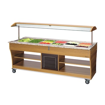 Bartscher Carro de buffet, Frío, 6x 1/1 GN - 125527