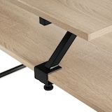 thumbnail of tectake Scrivania Melrose 140 x 130 x 76,5 cm - Industriale legno chiaro, rovere Sonoma - 404230