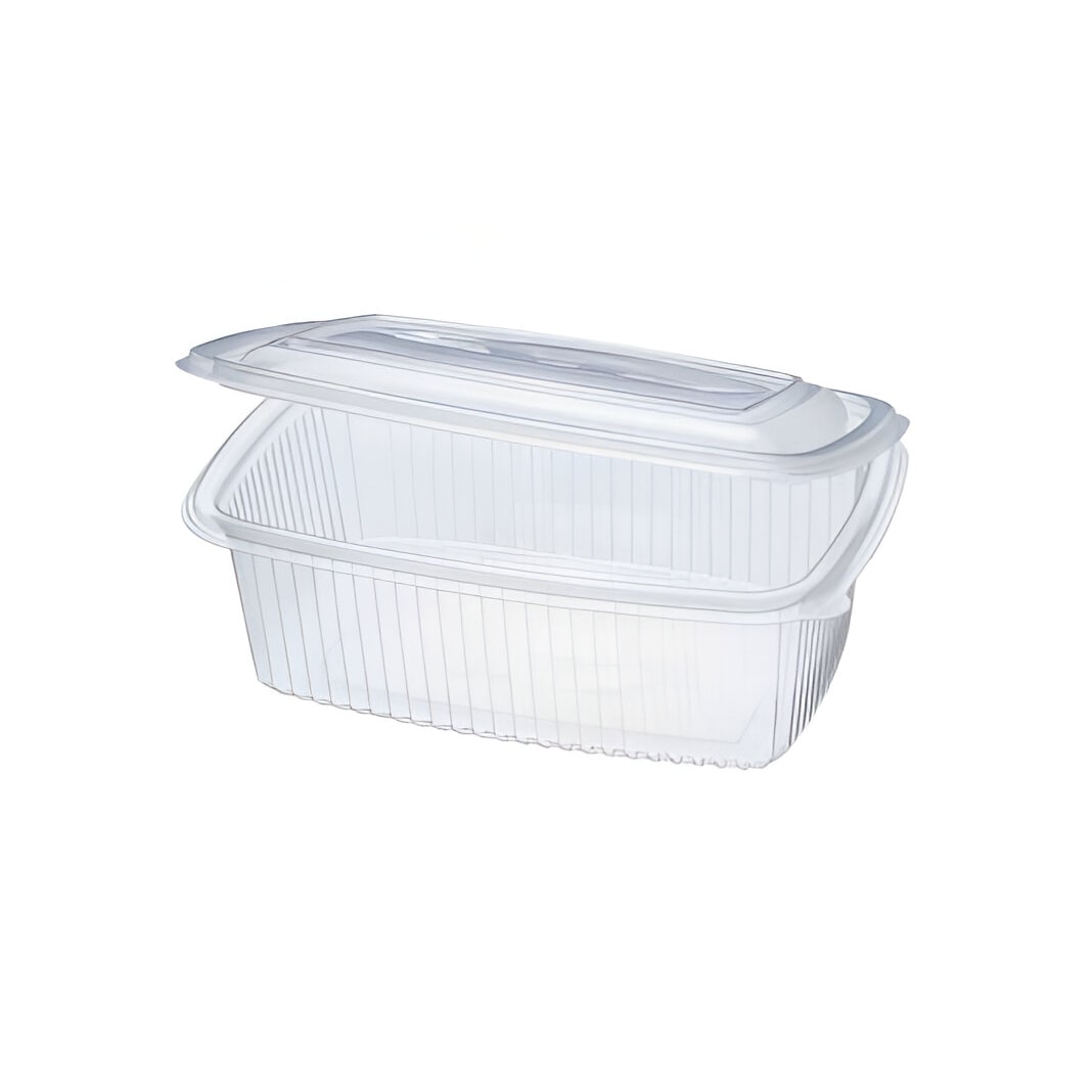 Envase plástico con tapa pp 750cc (1 paquete de 50 unidades)