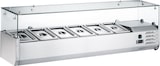 thumbnail of STARLINE Kühlaufsatzvitrine, 6x GN1/3, 1400x395x427 mm (BxTxH)