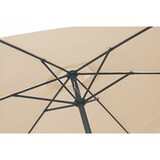 thumbnail of Garden Friend Ombrellone Quadro Copertura in Poliestere Struttura in acciaio Con Manovella 3x3 m x 2,7 h m Ecru