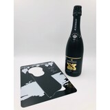 thumbnail of MA CAVE INNOVANTE, présentoir bouteille réinscriptible au crayon craie Wine Show, modèle Classic White, par 1