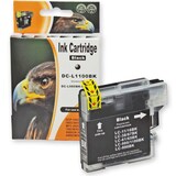 thumbnail of Kompatibel Brother LC-980BK, LC-1100BK Schwarz Black Druckerpatrone Tinte für 450 Seiten von D&C