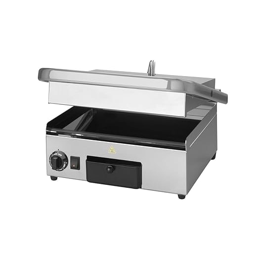 Milantoast - Medium Gladde Geribbelde Glaskeramische Plaat 220-240V 1,99Kw
