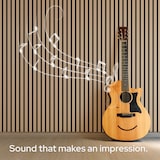 thumbnail of Arebos Quercia Pannelli Acustici 120x60 cm, set da 4, effetto legno, facili da montare e tagliare, design moderno per pareti e soffitti.