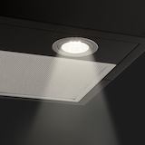 thumbnail of Structura Inselabzugshaube Abluft 641 m³/h max. LED-Licht Edelstahl Schwarz