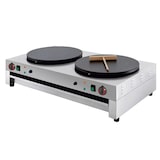 thumbnail of Elektrische crepespfanne 2 platten d=400 mm - 900x480x230 mm - 6000 W 230/1V - 441902CE Eurast