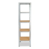 thumbnail of shelfplaza HOME 200x60x60 cm Schwerlastregal in verzinkt mit 5 Böden und 175 kg Traglast pro Boden