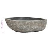 thumbnail of vidaXL Waschbecken Flussstein Oval (45-53)x(34-41) cm