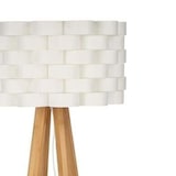 thumbnail of WellHome - Witte bamboe vloerlamp Ø50x150cm