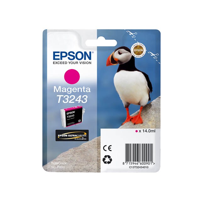 Tinten EPSON C13T32434010 EPSON SCP400 TINTE MAGENTA