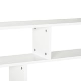 thumbnail of HOMCOM Estante de Parede de 4 Níveis com 7 Compartimentos Abertos para Sala de Estar Escritório Estilo Moderno 94x19,5x80cm Branco