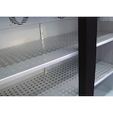 thumbnail of CORECO Arriere Bar 3 Portes Pleines Battantes - +2/+8  - Ext Acier Galavanise Plastifie Noir. Capacite 320 Canettes - Dim1375X520X850 NRH-350-L